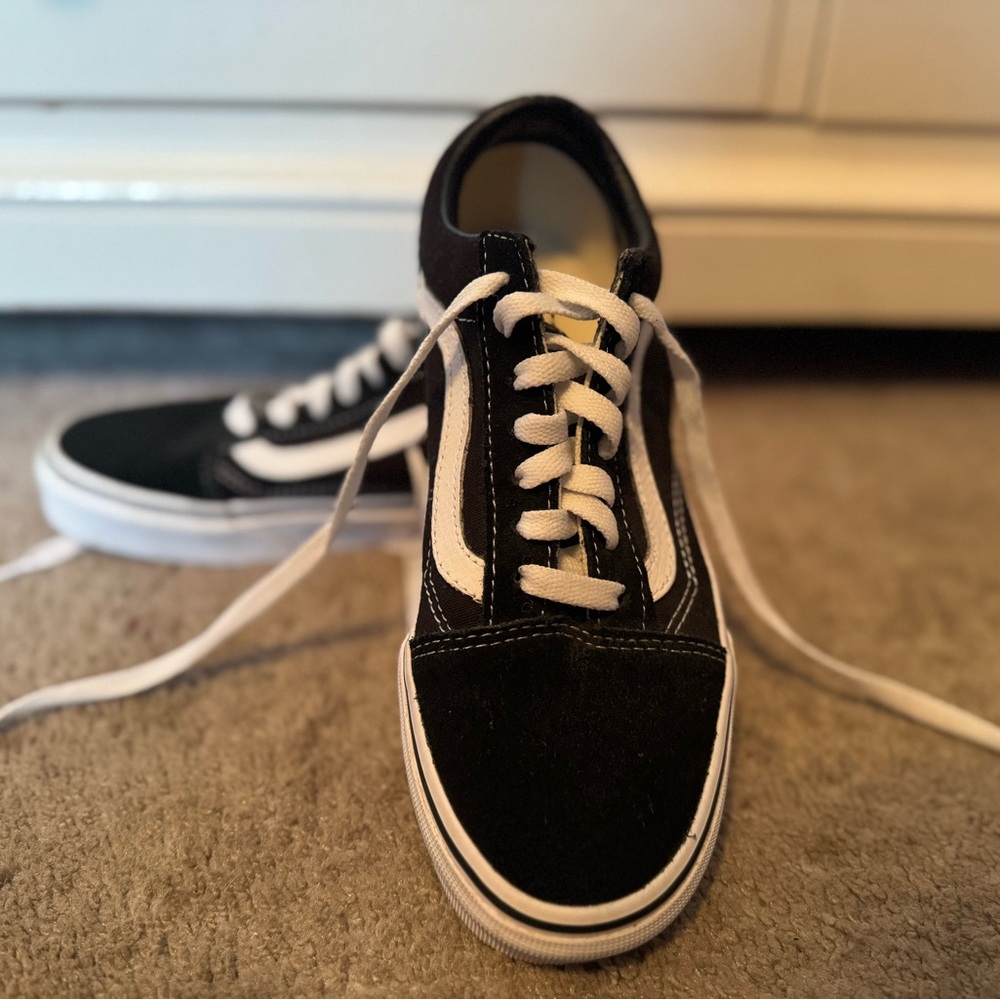 Vans Suede Low-Top Sneakers (5.5)